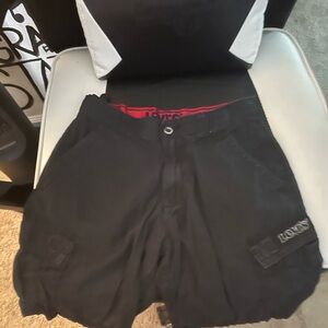 Levi's Kids Black Cargo Shorts
